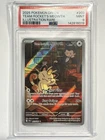 Team Rocket's Meowth 203/182 Illustration Rare Pokemon PSA 9 *257