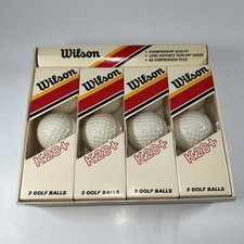Vintage Wilson K-28 Golf Balls Box Of One Dozen Balls 12 NIB