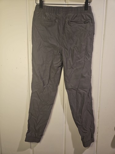 Boys Hurley Performance Stretch Jogger Pants – Tapered Fit, Elastic Cuffs 10/12 - Picture 2 of 3