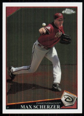 2009 Topps Chrome Max Scherzer Arizona Diamondbacks #69