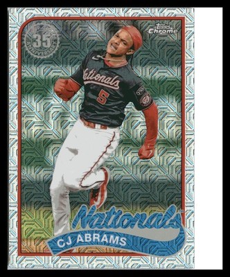 2024 Topps #2T89C-23 CJ Abrams 1989 Topps Baseball 35th Anniv Chrome
