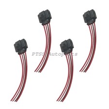 4B0973724 4× Electrical Connector Housing OEM For Audi Q5 2009-2016 Q7 2007-2016