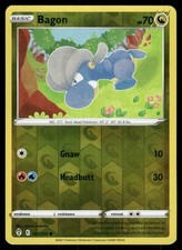 Bagon Reverse Holo 107/203 NM SWSH07: Evolving Skies Pokemon Card