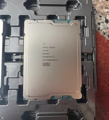 Intel Xeon 6767P Processor 64-core 128-thread FC LGA 4710 Server CPU