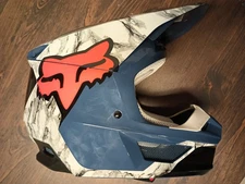 Fox Racing V1 Core Karrera MX Helmet Size Small Motocross ATV