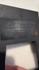 Console Cleaning Kit &bull; Nintendo Entertainment System &bull; Open Box &bull; 1989