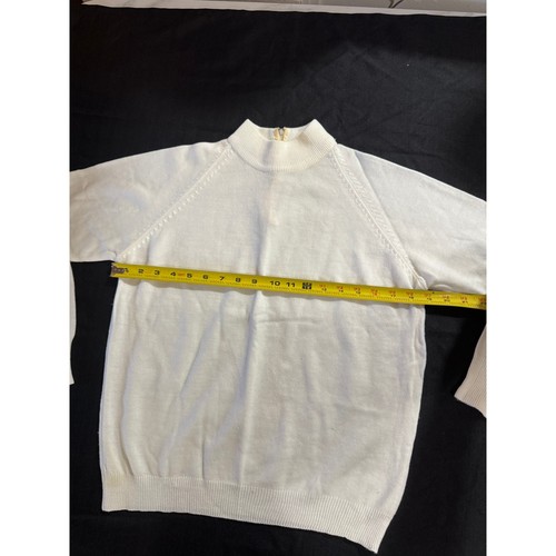 Vintage White Sweater Your Barbra Sue Original by Imperial Korea - Picture 3 of 9
