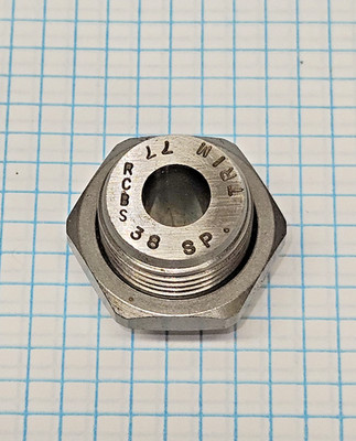 RCBS 38 Special File Trim Die - NEW ''Old Stock'' - Stock Photo, No die box