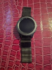 Samsung Galaxy Watch 42mm   Black Smartwatch   Magnetic Adjustable Mesh Band