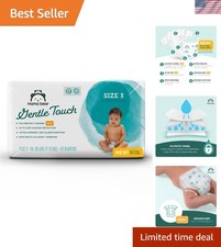 Amazon Brand Gentle Touch Diapers Size 3, 42 Count - Comfort & Safety First 0.40 per diaper