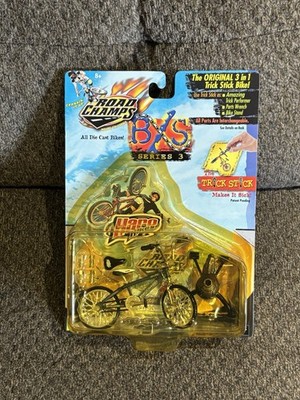 RARE Road Champs BXS SERIES-3 HARO BIKES All Die Cast Bikes 3 in 1 Trick Stick