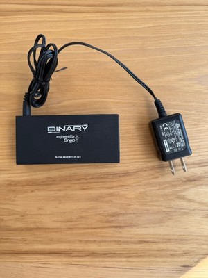 Binary B-220-HDSWTCH-3x1 3x1 HDMI Switch w/ Power Adapter.