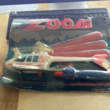 Vintage unopened Zoom Copter.Propelled toy Helicopter .