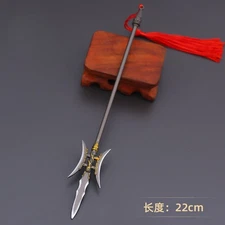 1/12 Long Spear Saber Knife Model Weapon Toy Accessory for 6" Action Figure