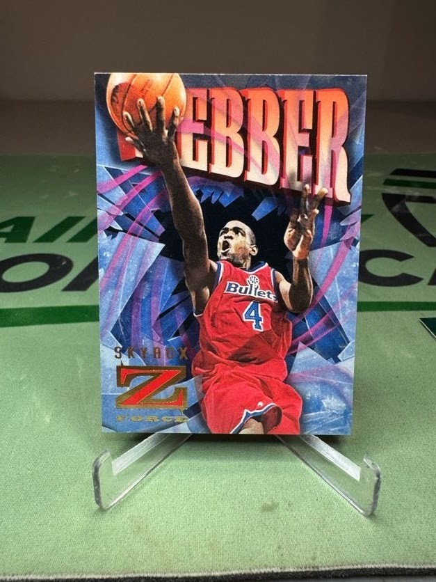 1996-97 Skybox Z Force Chris Webber Z-Cling #98 - Washington Bullets