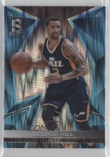 2016-17 Panini Spectra Neon Blue 17/60 George Hill #80 17r8