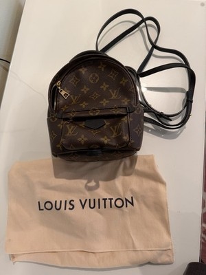 Louis Vuitton Monogram Brown Mini Backpack with Original Box & Dust Bag