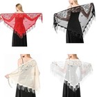 Elegant Bridal Lace Shawl for Wedding Dress Overlay Tulle for Wedding Bride