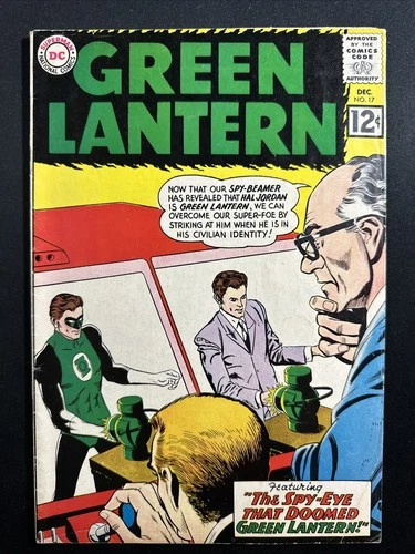 GREEN LANTERN #17 1962 Vintage Silver Age DC Comics 1st Print VG/Fine *A2