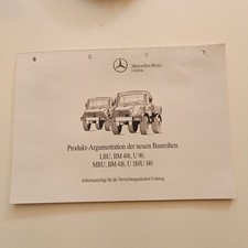 Original Beschreibung Argumentation Unimog U 90 408 418 U 110 140 N21