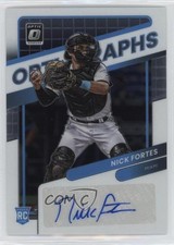 2022 Panini Donruss Optic Optigraphs Nick Fortes #OG-NF Auto 14je
