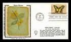 DR JIM STAMPS US COVER SWALLOWTAIL BUTTERFLY FDC MARIA MARTIN COLORANO SILK