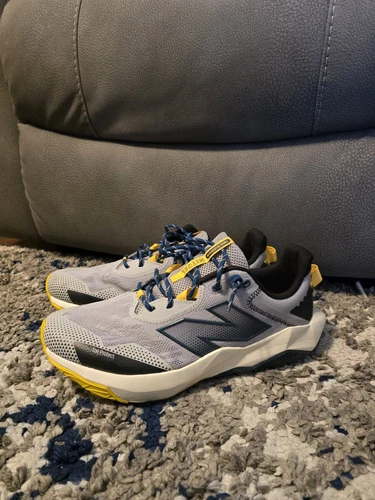 Scarpe New Balance Nitrel V6 Trail Bianco Grigio Uomo Taglia 12 MTNTRLY6