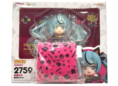 Nendoroid 2759 Hatsune Miku Black Welcome Ver. Figure with Bonus GSC Japan NEW