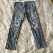 Abercrombie  Fitch Boyfriend Straight Jean 6R W28 L25