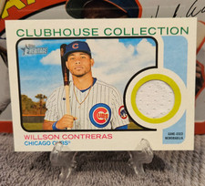 2022 Topps Heritage - Clubhouse Collection Relics Willson Contreras #CC-WC (MEM)