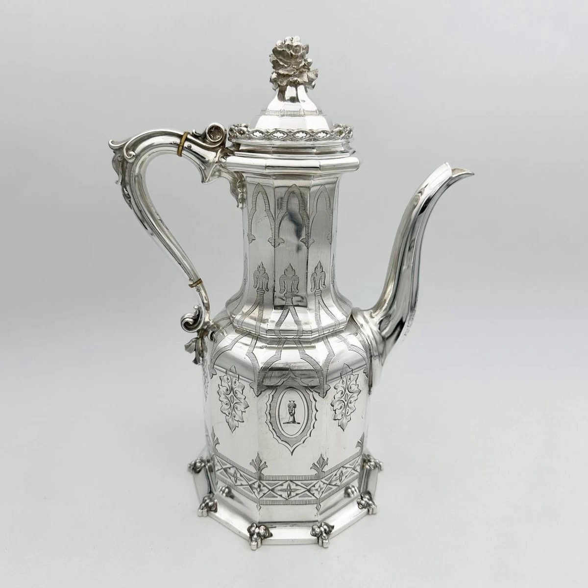Elkington Silver Plate in Antique Silver Plate Teapots & Sets for