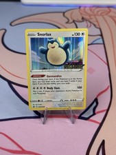 Snorlax - SWSH068 - Pokemon Sword & Shield Promo PreRelease Holo Rare Card on eBay