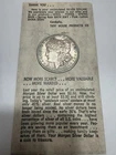 1897 Morgan Silver Dollar Tidy House Monster Natural Rainbow Toned Vintage BU