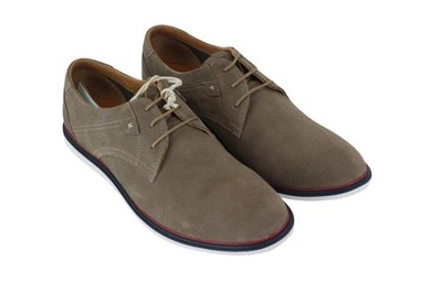 Harmont & Blaine Men's Casual Shoes EU45 Brown Suede Low Laxced