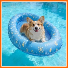 Dog Pool Float Raft, 48"x27" for Small Medium Dogs up to 55 lbs