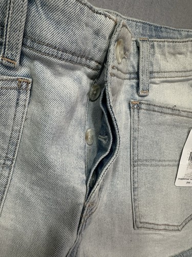 NWT We The Free People Womens Sz 27 Washed Denim Cut Off Jean Shorts Crvy - Picture 5 of 6