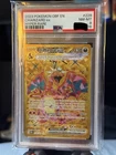 PSA 8 Pokemon Charizard ex 228/197 Obsidian Flames Gold Hyper Rare Holo