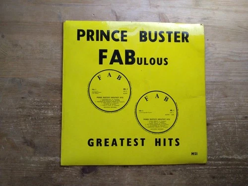 Prince Buster Greatest Hits Fabulous 1/1 2/1 1st Press GOOD Vinyl LP Record MS1