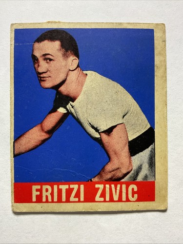 1948 Leaf Knock Out Boxing Fritzi Zivic #82 - 第 1/2 張圖片