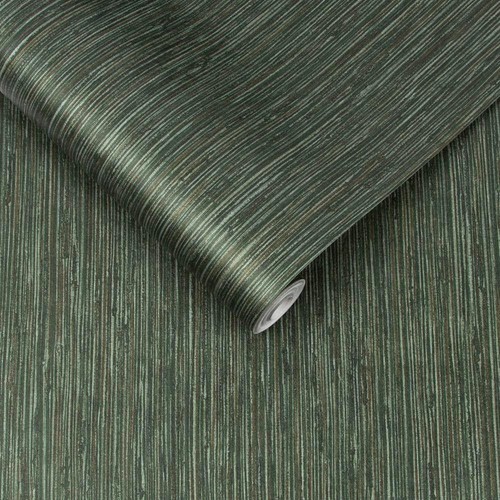 Graham +Brown Wallpaper Rolls Removable Double Roll Non-Pasted in Green Glitter - Picture 2 of 4