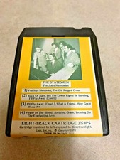 The Statesmen Precious Memories 8 Track Tape Cartridge Vintage Religious