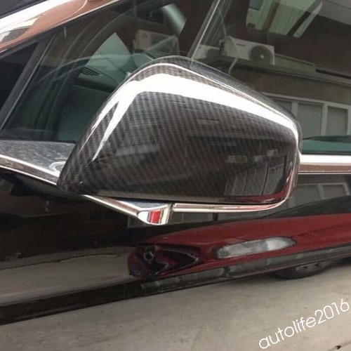 Cubierta de espejo retrovisor puerta lateral para accesorios ABS Tesla Model X 2017-2020 - Imagen 4 de 10