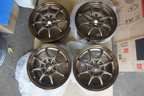 Jantes 15 Pouces Style Racing Bronze 4x100 - Pour Honda Civic EG/EK/DC2 Etc.