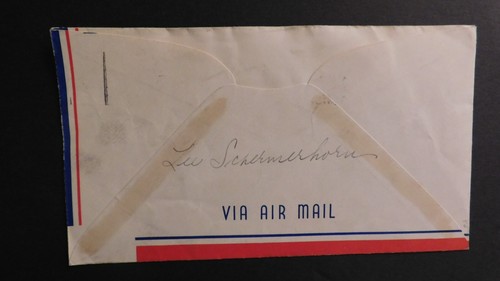 1940 Air Mail Cover Toronto Ontario Canada to Longmeadow Massachusetts USA - 第 2/2 張圖片