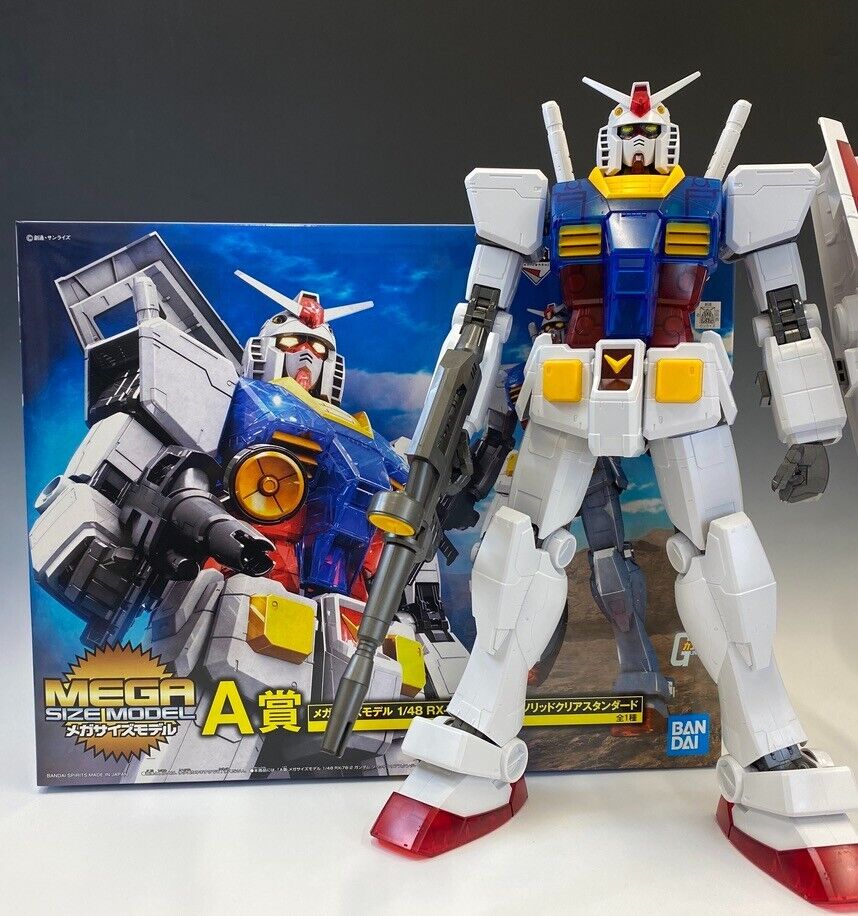 BANDAI Mega Size Model Gundam 1/48 RX 78-2 Model Kit Ichiban BANDAI Mega Size Model Gundam 1/48 RX 78-2 Model Kit Ichiban