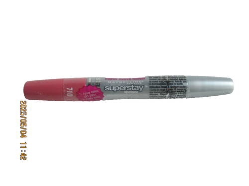 Vintage Maybelline Superstay 16 Stunden Lippenfarbe #710 Shell werkseitig versiegelt - Bild 1 von 3