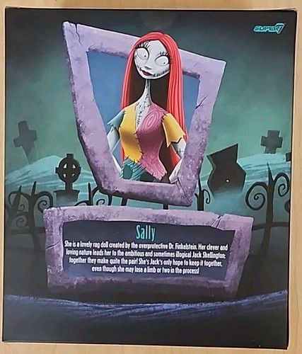 Super7 Ultimates Disney The Nightmare Before Christmas Sally Figure New - Picture 8 of 10