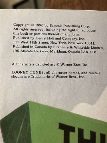 Bugs Bunny 50 Years and Only One Grey Hare 1991 1st Ed Softcover Mel Blanc Jones - Picture 9 of 12