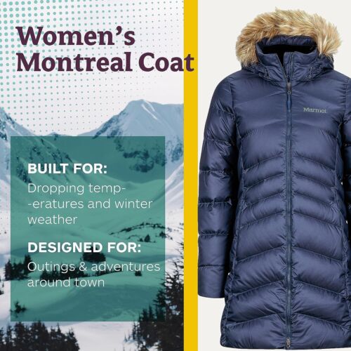 Marmot Montreal Coat Midnight Navy Small 34 - 35 in BNWT RRP £300 New Gorpcore - Picture 5 of 10