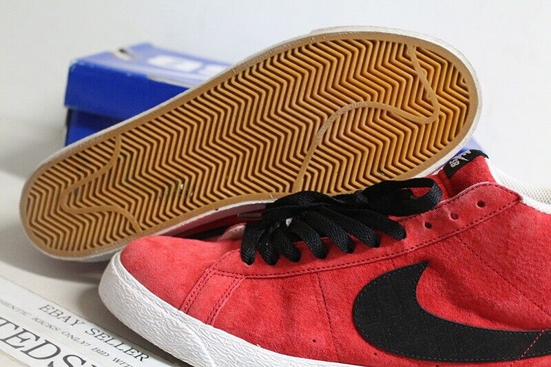 Nike Blazer Premium SB Sport Red Black White 314070-601 Men US 11 Size